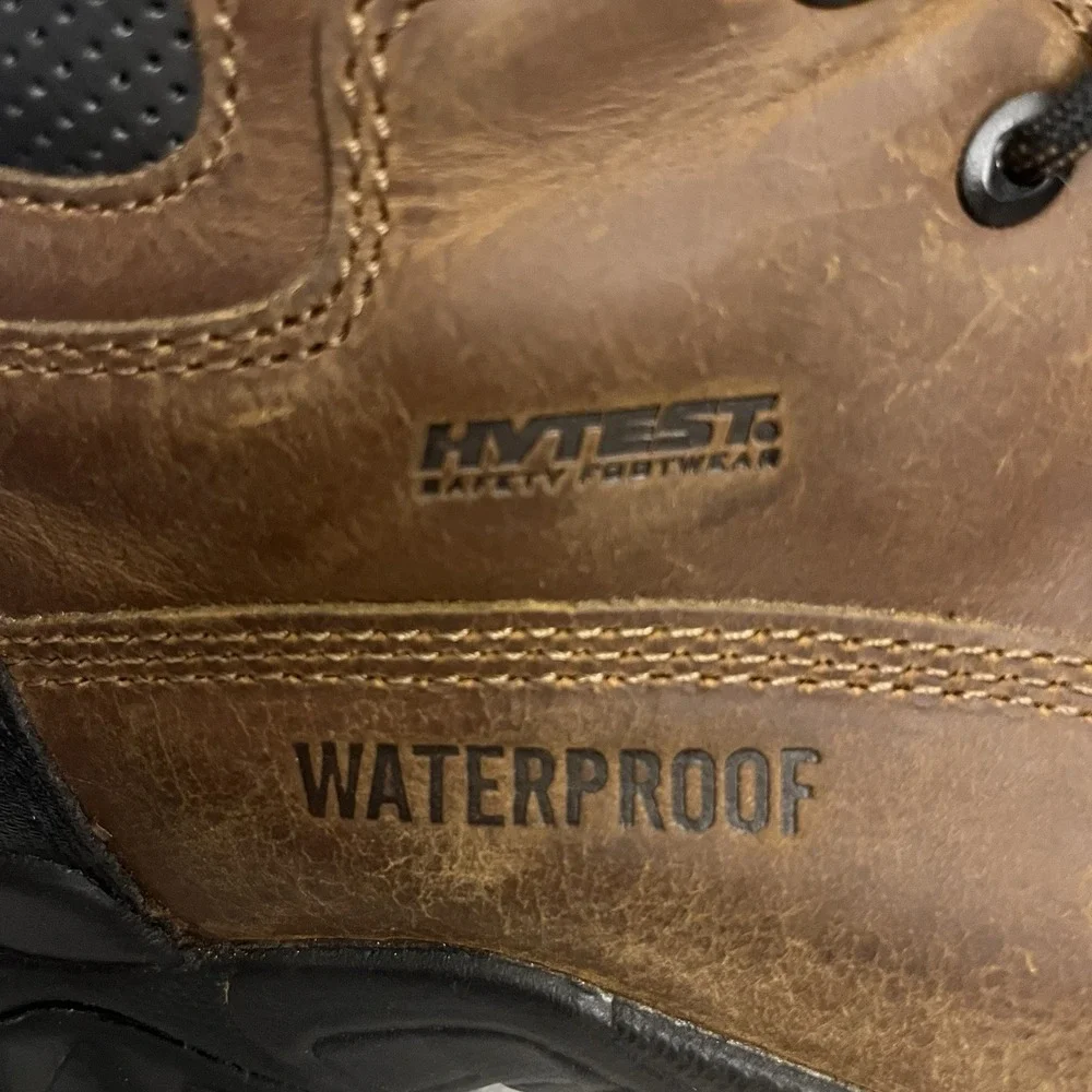 HYTEST MEN'S Sz8W WOMENS  9.5W FOOTRESTS WATERPROOF COMPOSITE TOE 6